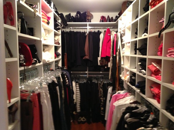 master bedroom closet