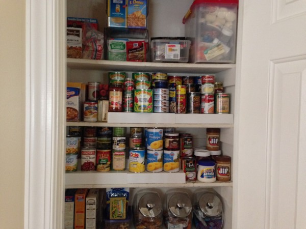 organized pantry